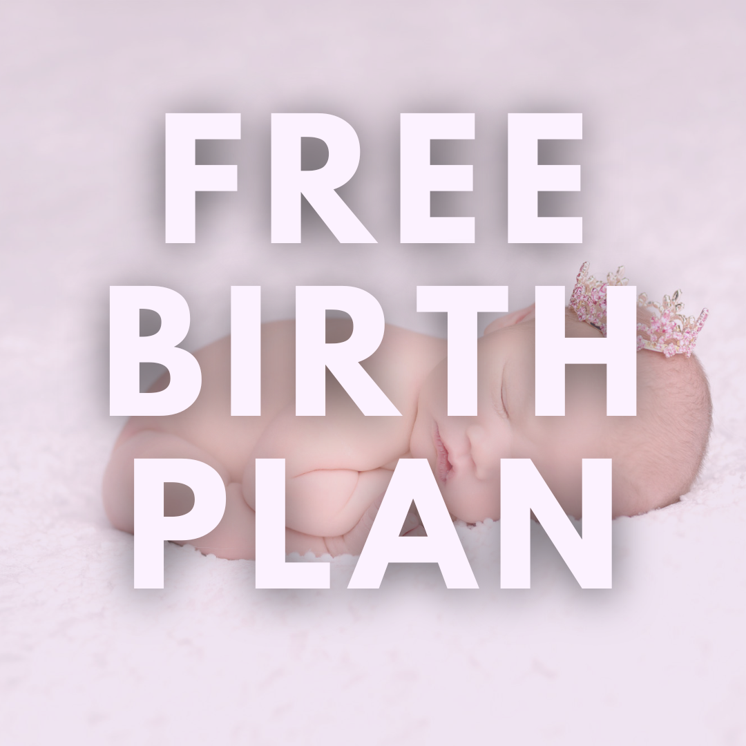 FREE Birth Plan Image for Website