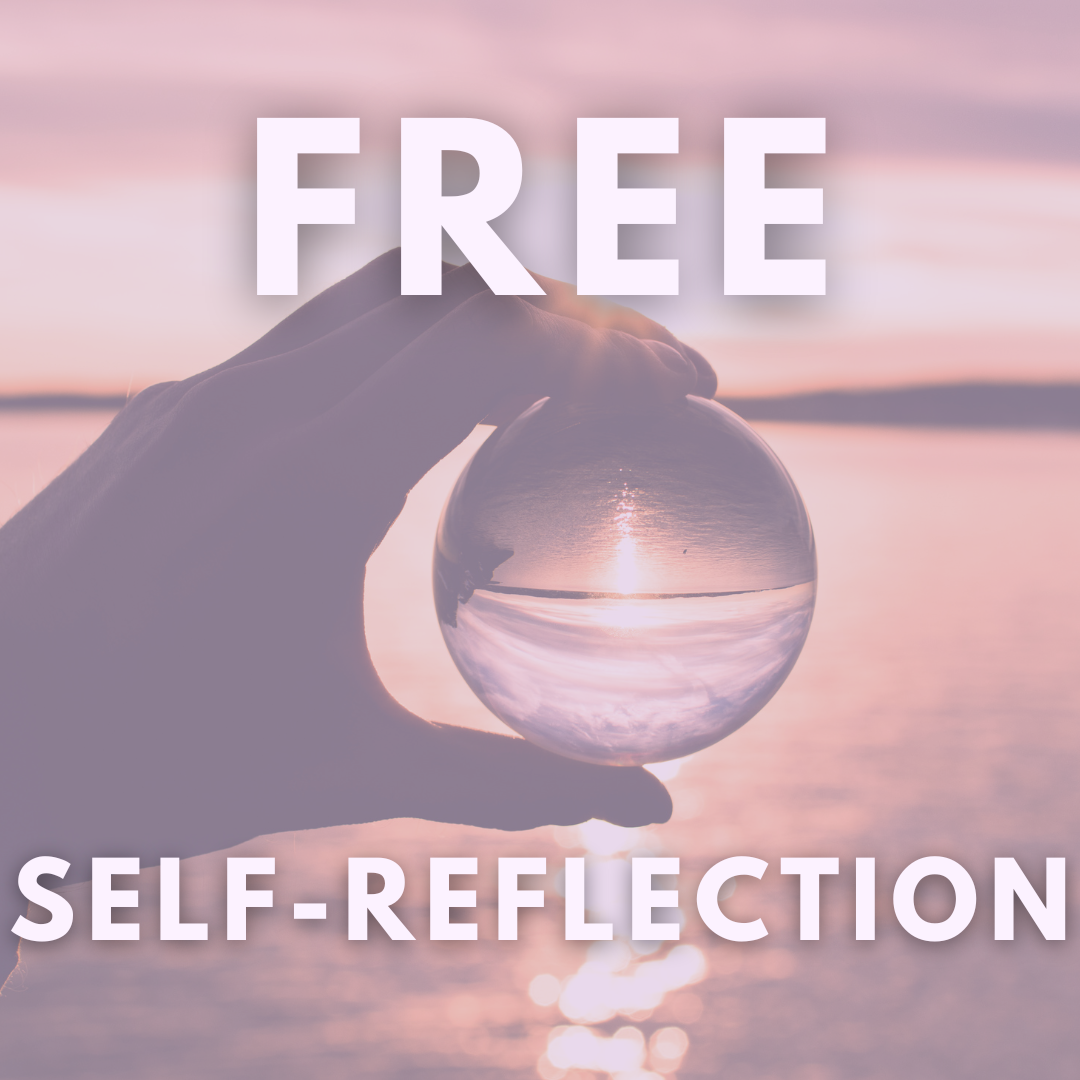 FREE Self Reflection Image for Website